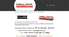 Desktop Screenshot of mallafix.com